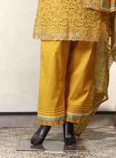 Raad Luxury Embroidered Lawn Suits Stitched 3 Piece - RD25LEF HSE06
